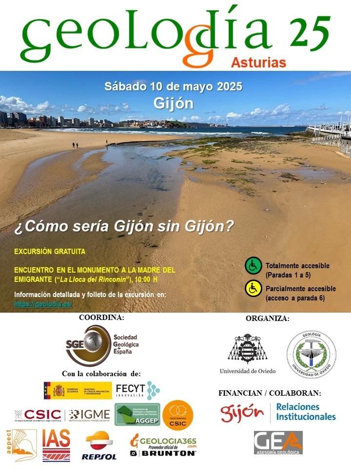 Imagen El Geolodía 2025 Asturias se celebrará en Gijón el sábado 10 de mayo: ¿Cómo sería Gijón sin Gijón?